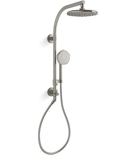 KOHLER K-45905-BN Hydrorail-S Bath and Shower Column, Vibrant